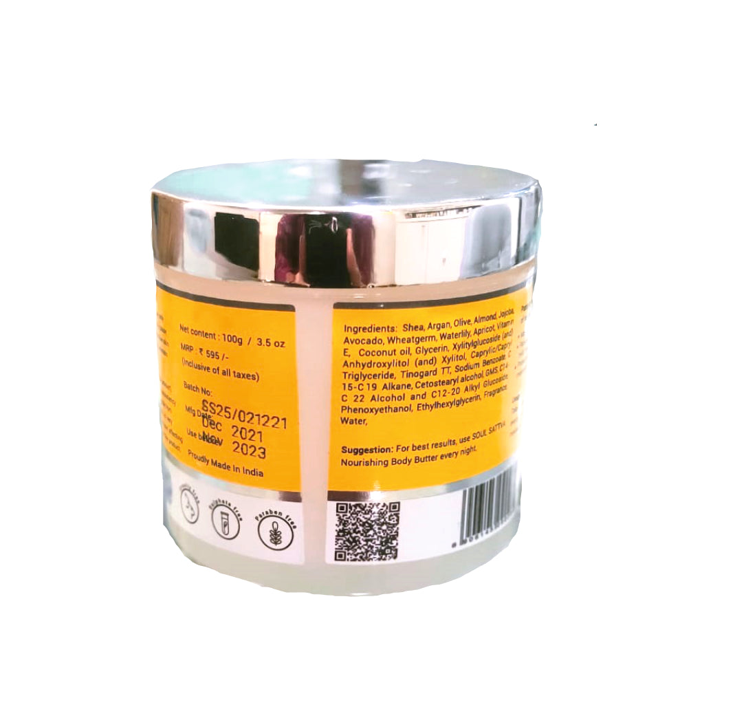 Soul Sattva Nourishing Body Butter (100gm)