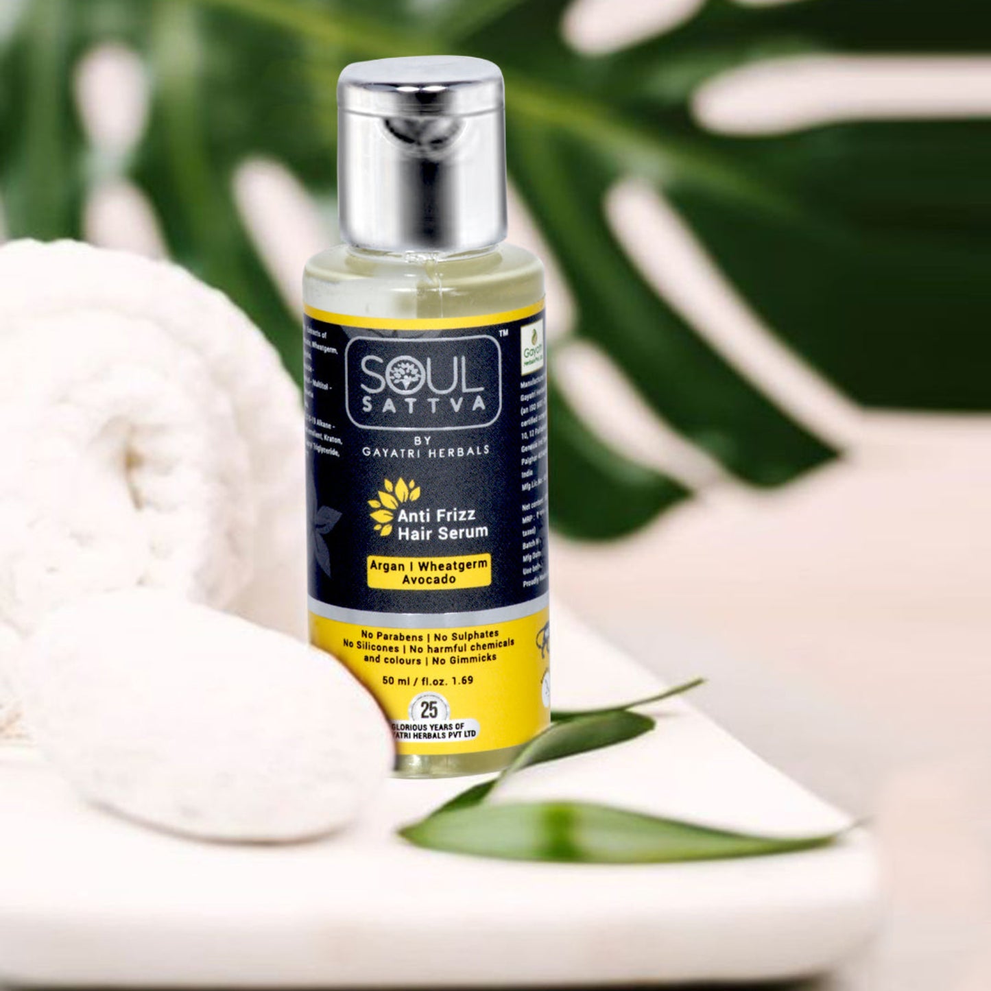 Soul Sattva Anti Frizz Hair Serum (50ml)