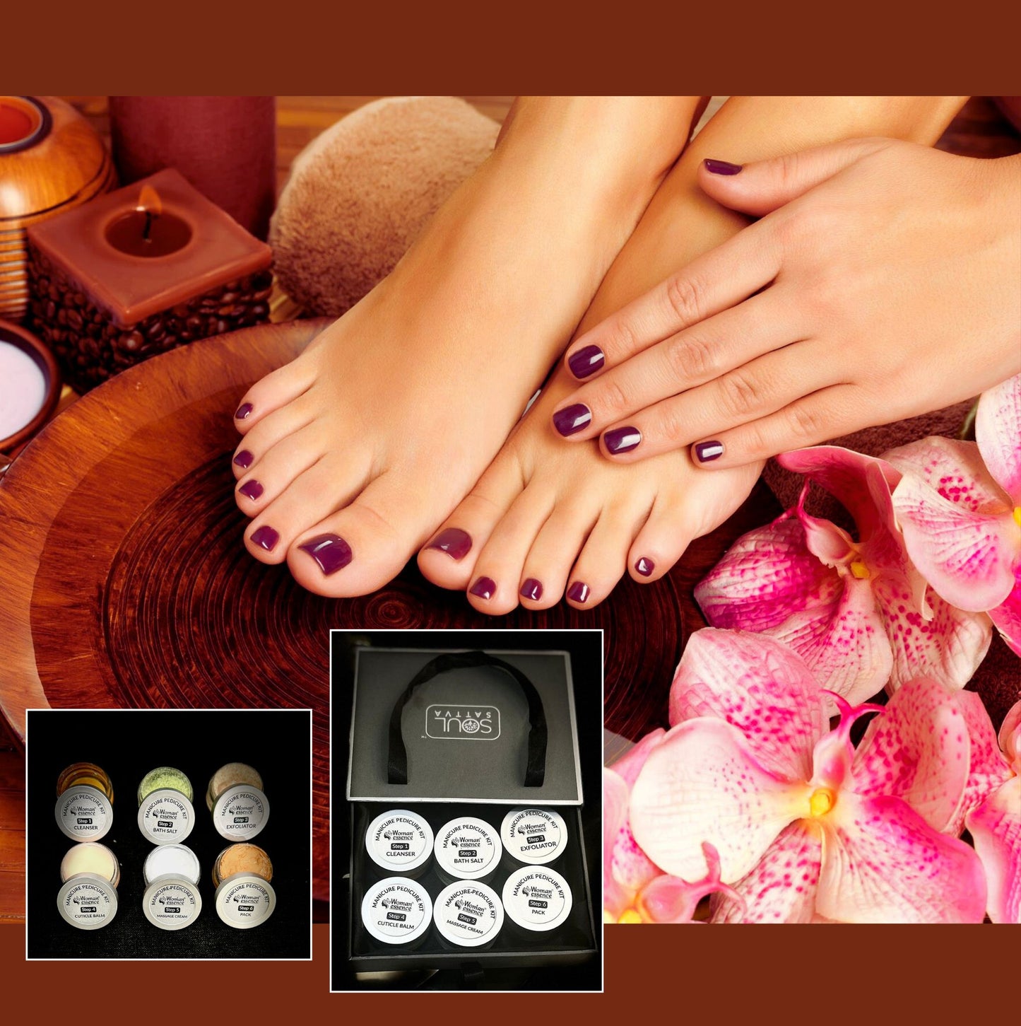 Woman Essence Manicure Pedicure Kit