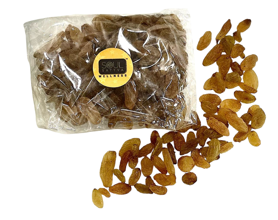 Soul Sattva Brown Raisins (500gm)