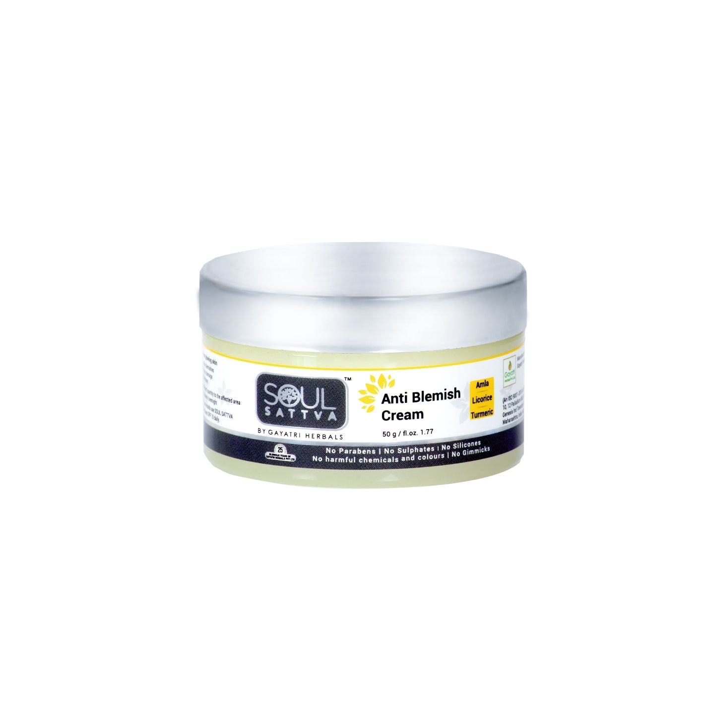 Soul Sattva Anti Blemish Cream (50gm)