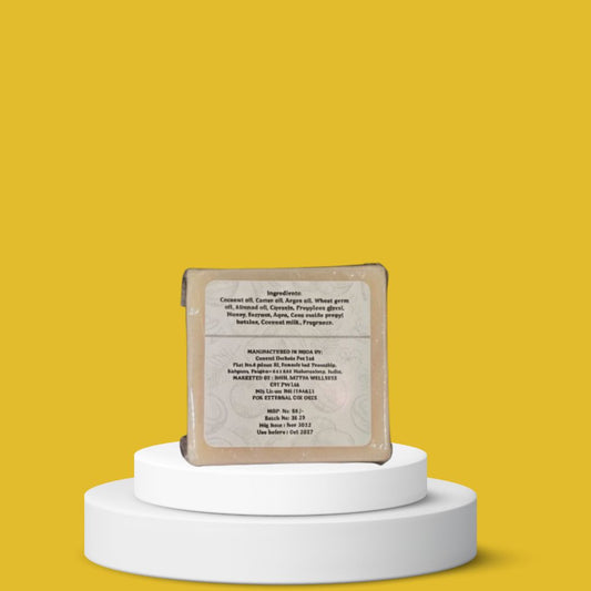 Soul Sattva Coconut Honey Soap (50gm)