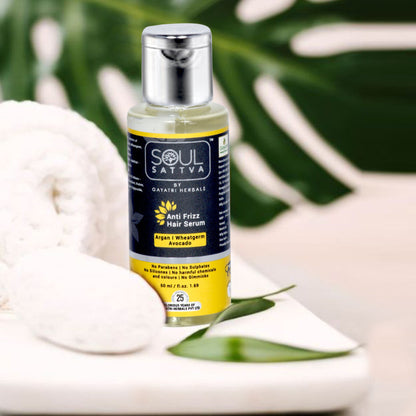 Soul Sattva Anti Frizz Hair Serum (50ml)