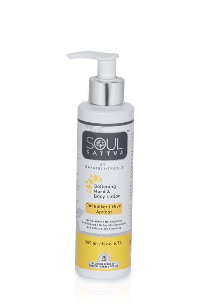 Soul Sattva Softening Hand and Body Lotion (200ml)
